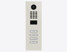 Doorbird D2104V, IP VIDEO DOOR STATION, RAL 9002, stainless steel, powder-coated, semi-gloss, Part# 423886827
