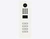 Doorbird D2104V, IP VIDEO DOOR STATION, RAL 9016, stainless steel, powder-coated, semi-gloss, Part# 423886865
