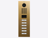 Doorbird D2106V, IP VIDEO DOOR STATION, Gold-finish as PVD coating, stainless steel, brushed, Part# 423886889