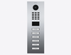 Doorbird D2106V, IP VIDEO DOOR STATION, Chrome-finish as PVD coating, stainless steel V4A, high-gloss polished, Part# 423886919
