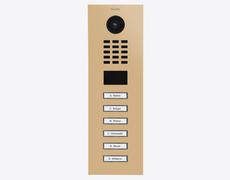 Doorbird D2106V, IP VIDEO DOOR STATION, RAL 1001, stainless steel, powder-coated, semi-gloss, Part# 423886933
