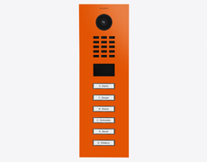 Doorbird D2106V, IP VIDEO DOOR STATION, RAL 2004, stainless steel, powder-coated, semi-gloss, Part# 423887008