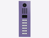 Doorbird D2106V, IP VIDEO DOOR STATION, RAL 4005, stainless steel, powder-coated, semi-gloss, Part# 423887060