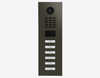 Doorbird D2106V, IP VIDEO DOOR STATION, RAL 6006, stainless steel, powder-coated, semi-gloss, Part# 423887169