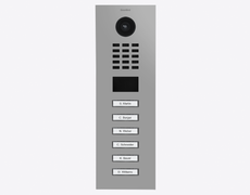 Doorbird D2106V, IP VIDEO DOOR STATION, RAL 7004, stainless steel, powder-coated, semi-gloss, Part# 423887213