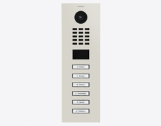 Doorbird D2106V, IP VIDEO DOOR STATION, RAL 9002, stainless steel, powder-coated, semi-gloss, Part# 423887336