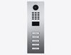 Doorbird D2105V, IP VIDEO DOOR STATION, Chrome-finish as PVD coating, stainless steel V4A, high-gloss polished, Part# 423887428