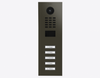 Doorbird D2105V, IP VIDEO DOOR STATION, RAL 6006, stainless steel, powder-coated, semi-gloss, Part# 423887671