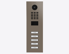 Doorbird D2105V, IP VIDEO DOOR STATION, RAL 7006, stainless steel, powder-coated, semi-gloss, Part# 423887732