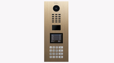 Doorbird D21DKV, IP VIDEO DOOR STATION, Real burnished brass, Part# 423887923