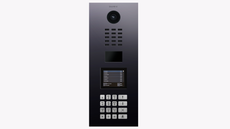 Doorbird D21DKV, IP VIDEO DOOR STATION, Titanium-finish as PVD coating, stainless steel V4A, high-gloss polished, Part# 423887978