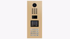 Doorbird D21DKV, IP VIDEO DOOR STATION, RAL 1001, stainless steel, powder-coated, semi-gloss, Part# 423887992