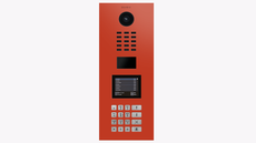 Doorbird D21DKV, IP VIDEO DOOR STATION, RAL 2002, stainless steel, powder-coated, semi-gloss, Part# 423888050