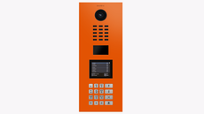 Doorbird D21DKV, IP VIDEO DOOR STATION, RAL 2004, stainless steel, powder-coated, semi-gloss, Part# 423888067