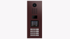 Doorbird D21DKV, IP VIDEO DOOR STATION, RAL 3007, stainless steel, powder-coated, semi-gloss, Part# 423888081