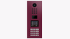 Doorbird D21DKV, IP VIDEO DOOR STATION, RAL 4004, stainless steel, powder-coated, semi-gloss, Part# 423888111