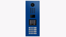 Doorbird D21DKV, IP VIDEO DOOR STATION, RAL 5002, stainless steel, powder-coated, semi-gloss, Part# 423888159