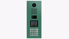 Doorbird D21DKV, IP VIDEO DOOR STATION, RAL 6000, stainless steel, powder-coated, semi-gloss, Part# 423888210