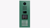 Doorbird D21DKV, IP VIDEO DOOR STATION, RAL 6000, stainless steel, powder-coated, semi-gloss, Part# 423888210