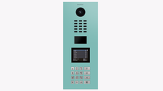 Doorbird D21DKV, IP VIDEO DOOR STATION, RAL 6027, stainless steel, powder-coated, semi-gloss, Part# 423888258