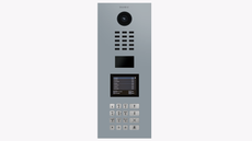 Doorbird D21DKV, IP VIDEO DOOR STATION, RAL 7001, stainless steel, powder-coated, semi-gloss, Part# 423888265