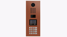 Doorbird D21DKV, IP VIDEO DOOR STATION, RAL 8004, stainless steel, powder-coated, semi-gloss, Part# 423888340