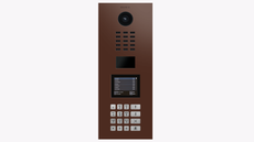 Doorbird D21DKV, IP VIDEO DOOR STATION, RAL 8016, stainless steel, powder-coated, semi-gloss. Part# 423888364