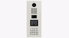 Doorbird D21DKV, IP VIDEO DOOR STATION, RAL 9002, stainless steel, powder-coated, semi-gloss, Part# 423888395