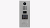 Doorbird D21DKV, IP VIDEO DOOR STATION, RAL 9006, stainless steel, powder-coated, semi-gloss, Part# 423888401