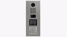 Doorbird D21DKV, IP VIDEO DOOR STATION, RAL 9007, stainless steel, powder-coated, semi-gloss, Part# 423888418