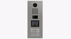 Doorbird D21DKV, IP VIDEO DOOR STATION, RAL 9007, stainless steel, powder-coated, semi-gloss, Part# 423888418