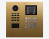 Doorbird D21DKH, IP VIDEO DOOR STATION, Gold-finish as PVD coating, stainless steel, brushed, Part# 423888456