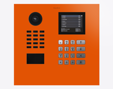 Doorbird D21DKH, IP VIDEO DOOR STATION, RAL 2004, stainless steel, powder-coated, semi-gloss, Part# 423888609