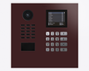 Doorbird D21DKH, IP VIDEO DOOR STATION, RAL 3007, stainless steel, powder-coated, semi-gloss, Part# 423888623