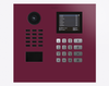 Doorbird D21DKH, IP VIDEO DOOR STATION, RAL 4004, stainless steel, powder-coated, semi-gloss, Part# 423888654