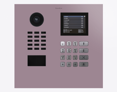Doorbird D21DKH, IP VIDEO DOOR STATION, RAL 4009, stainless steel, powder-coated, semi-gloss, Part# 423888685