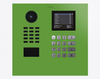 Doorbird D21DKH, IP VIDEO DOOR STATION, RAL 6018, stainless steel, powder-coated, semi-gloss, Part# 423888777