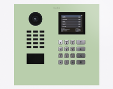 Doorbird D21DKH,  IP VIDEO DOOR STATION, RAL 6019, stainless steel, powder-coated, semi-gloss, Part# 423888784