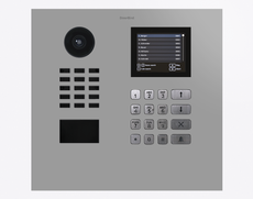 Doorbird D21DKH, IP VIDEO DOOR STATION, RAL 7004, stainless steel, powder-coated, semi-gloss, Part# 423888814