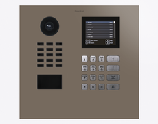 Doorbird D21DKH, IP VIDEO DOOR STATION, RAL 7006, stainless steel, powder-coated, semi-gloss, Part# 423888821