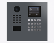 Doorbird D21DKH, IP VIDEO DOOR STATION, RAL 7015, stainless steel, powder-coated, semi-gloss, Part# 423888845