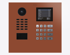 Doorbird D21DKH, IP VIDEO DOOR STATION, RAL 8004, stainless steel, powder-coated, semi-gloss, Part# 423888883