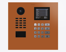 Doorbird D21DKH, IP VIDEO DOOR STATION, RAL 8023, stainless steel, powder-coated, semi-gloss, Part# 423888913