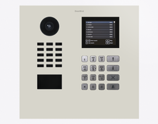 Doorbird D21DKH, IP VIDEO DOOR STATION, RAL 9002, stainless steel, powder-coated, semi-gloss, Part# 423888937