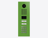 Doorbird D2102KV, IP VIDEO DOOR STATION, RAL 6018, stainless steel, powder-coated, semi-gloss, Part# 423891371