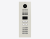 Doorbird D2102KV, IP VIDEO DOOR STATION, RAL 9002, stainless steel, powder-coated, semi-gloss, Part# 423891531