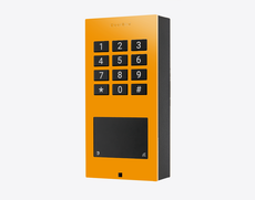 Doorbird A1121-S, SURFACE-MOUNT IP ACCESS CONTROL DEVICE, RAL 1037, stainless steel, powder-coated, semi-gloss, Part# 423893221