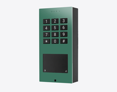 Doorbird A1121-S, SURFACE-MOUNT IP ACCESS CONTROL DEVICE, RAL 6000, stainless steel, powder-coated, semi-gloss, Part# 423893399