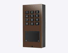 Doorbird A1121-S, SURFACE-MOUNT IP ACCESS CONTROL DEVICE, RAL 8028, stainless steel, powder-coated, semi-gloss, Part# 423893566