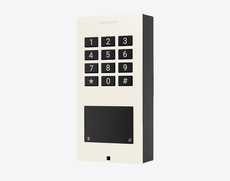Doorbird A1121-S, SURFACE-MOUNT IP ACCESS CONTROL DEVICE, RAL 9010, stainless steel, powder-coated, semi-gloss, Part# 423893603